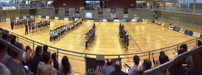 Presentació d’equips i homenatge a Benjamín Cuevas a Roquetes