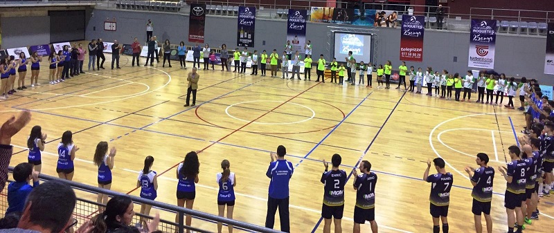 Presentació d’equips i homenatge a Benjamín Cuevas a Roquetes