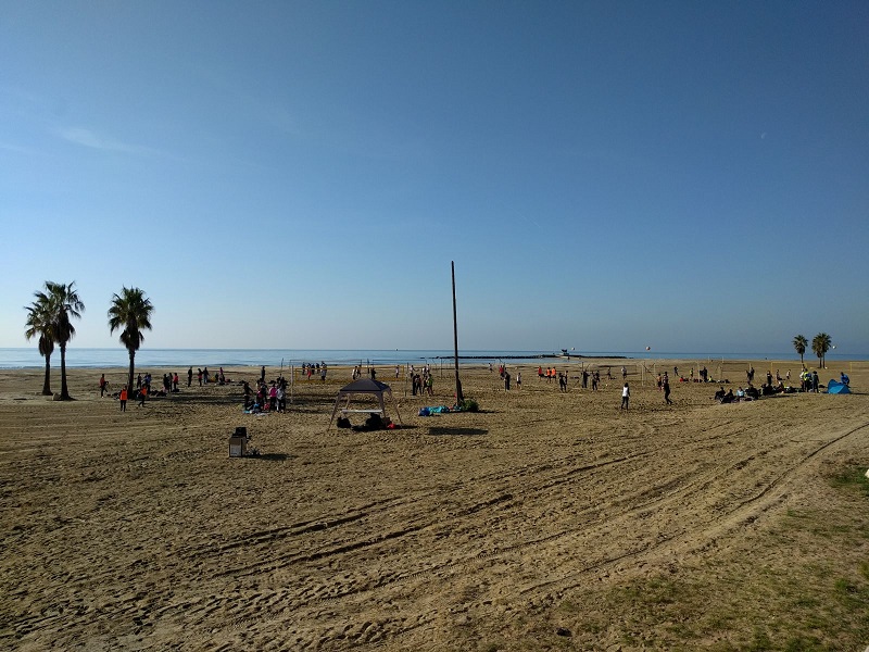 La Lliga d’Hivern de Vòlei Platja es desplaça a Vilanova i la Geltrú