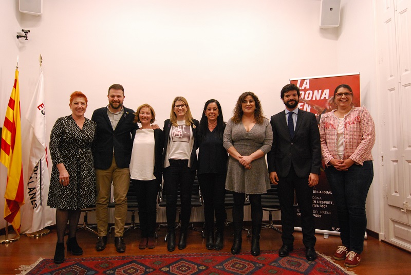 Maribel Zamora presideix la primera jornada ‘Dona i Esport’ de la UFEC