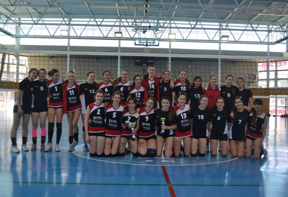 El CV Sant Cugat, campió de Catalunya infantil femení a Girona