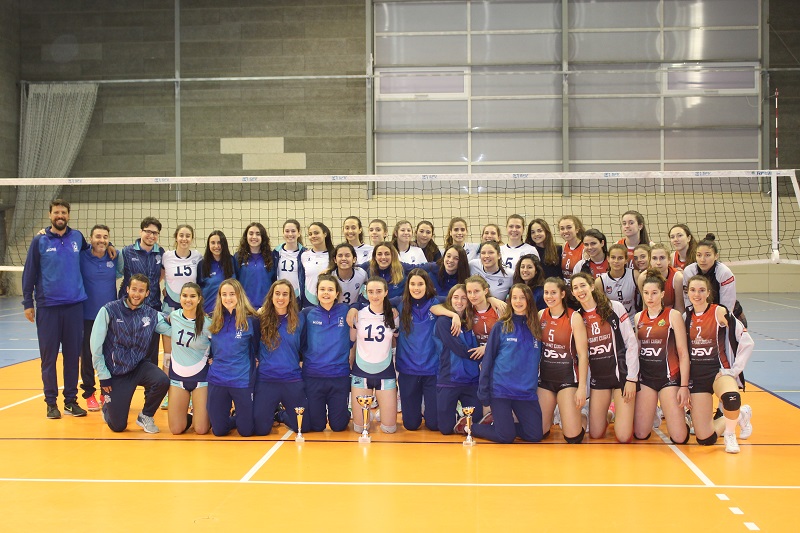 El Voleibol Sant Just campió de la fase juvenil de Primera Divisió