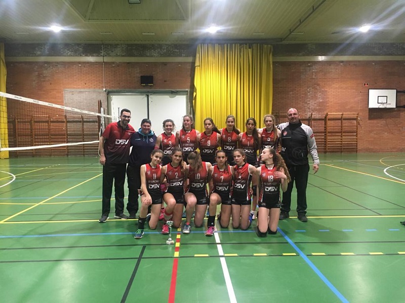 Barça CVB, DSV CV Sant Cugat i CV Vall d’Hebron classificats pel Campionat d’Espanya infantil femení