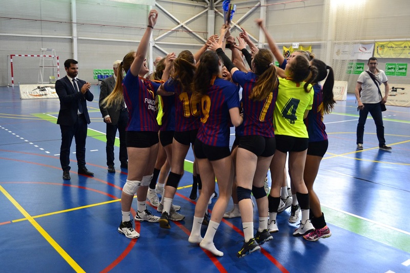 Dues plates dels equips catalans als Campionats d’Espanya