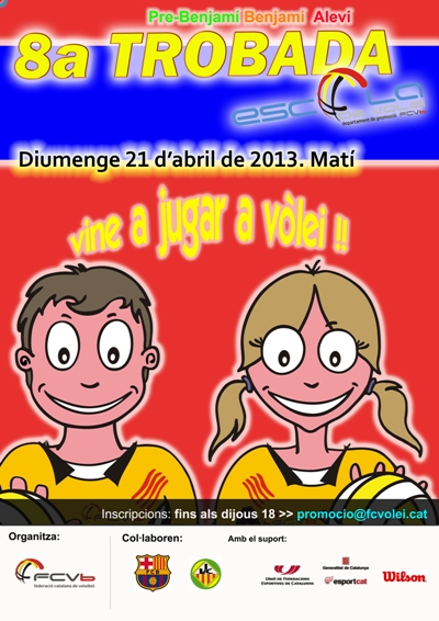 8a Trobada Escola de Vòlei a Cornellà de Llobregat