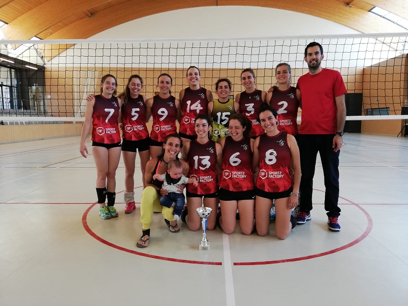El Vòlei 6 Manresa és Campió de Catalunya de Tercera Divisió Sènior femenina