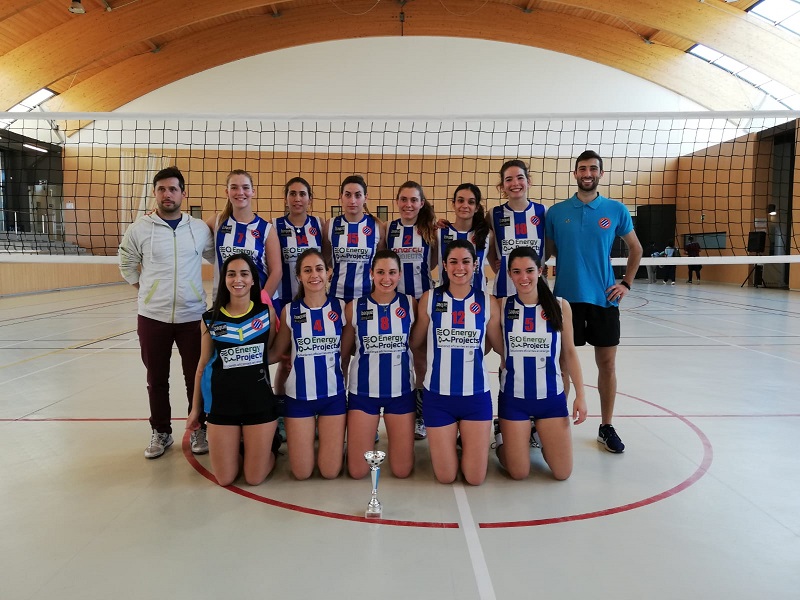 El Vòlei 6 Manresa és Campió de Catalunya de Tercera Divisió Sènior femenina