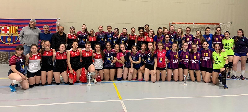 El CEV L’Hospitalet, Campió de Catalunya de Segona Divisió juvenil femenina