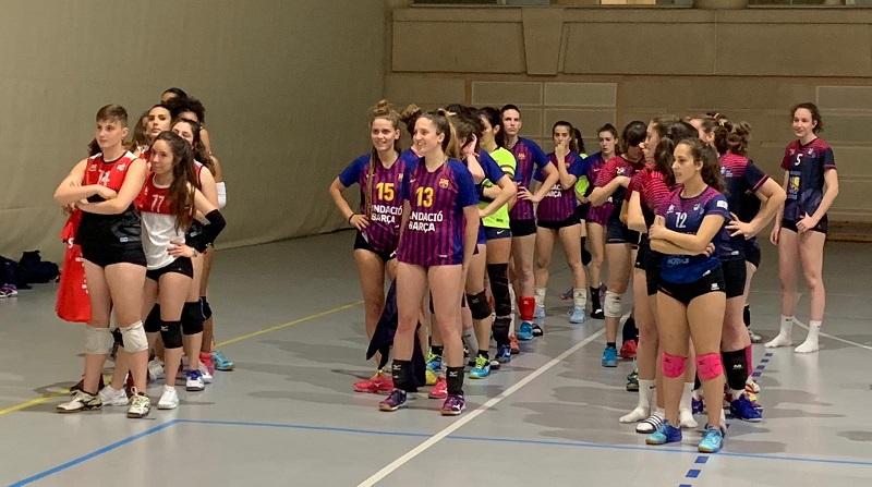 El CEV L’Hospitalet, Campió de Catalunya de Segona Divisió juvenil femenina