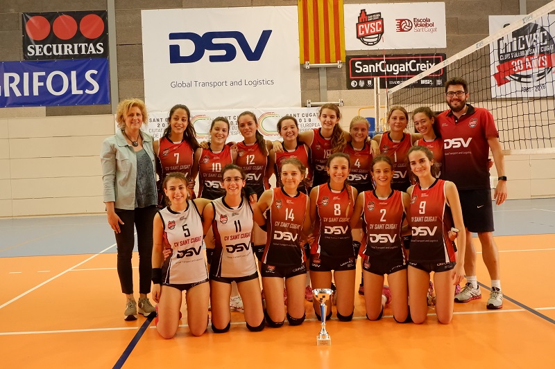 El DSV CV Sant Cugat Campió de Catalunya de Tercera Divisió juvenil femenina