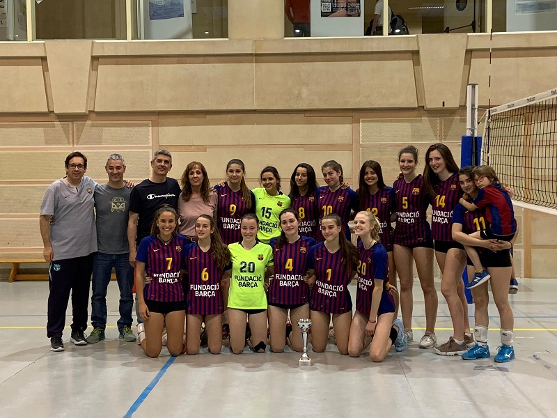 El Campionat de Catalunya de Segona Divisió cadet femenina és blaugrana