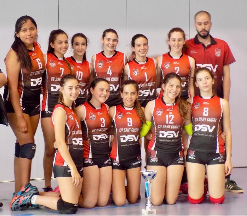El DSV CV Sant Cugat és campió de Catalunya de Segona Divisió Infantil plata
