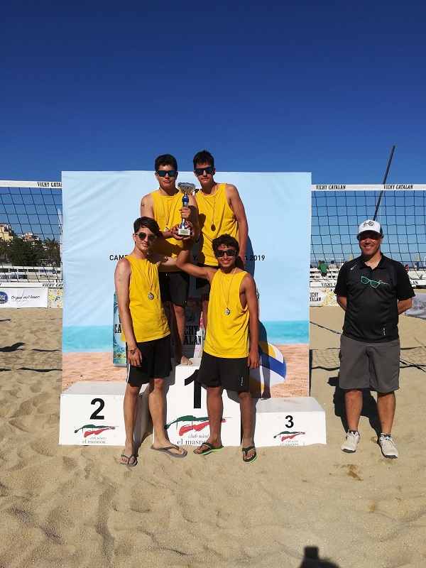 Èxit del Campionat de Menors de Vòlei Platja de clubs celebrat al Masnou