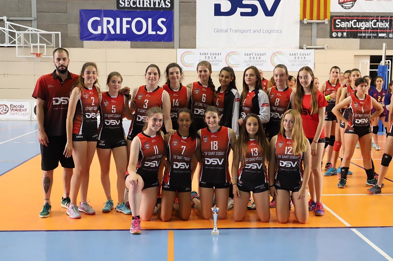 El Barça CVB Taronja és el Campió de Catalunya de Segona Divisió infantil
