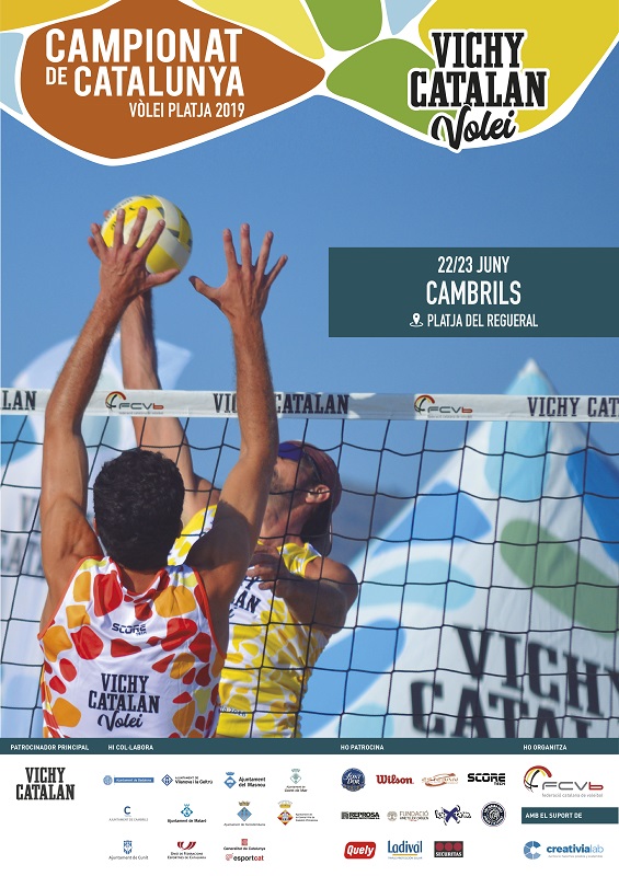 Cambrils, primera parada del Campionat de Catalunya de Vòlei Platja a la Costa Daurada