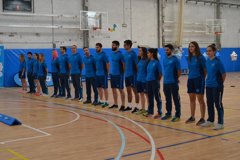 Gran festa del CNS Volei en la presentació dels seus equips