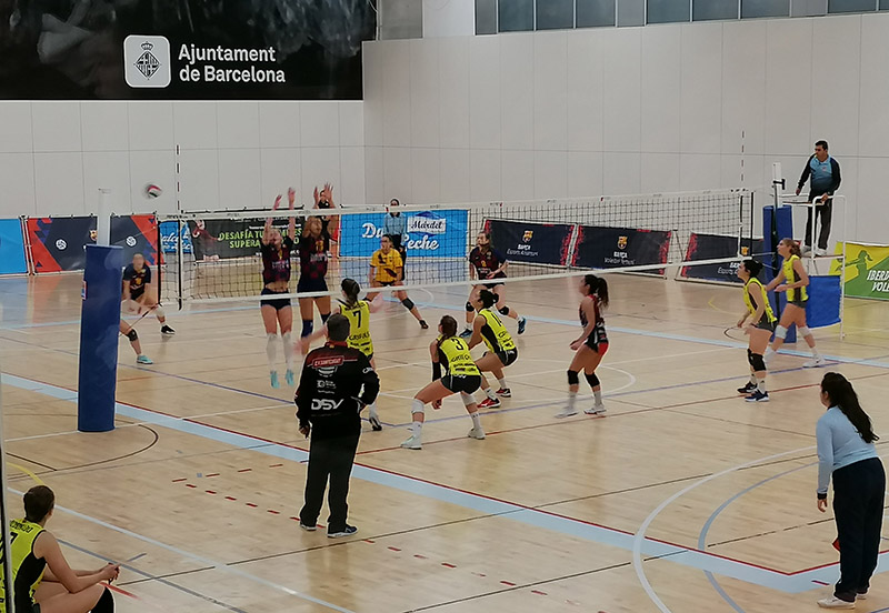 Primera victòria catalana a la Lliga Iberdrola pel DSV CV Sant Cugat al derbi