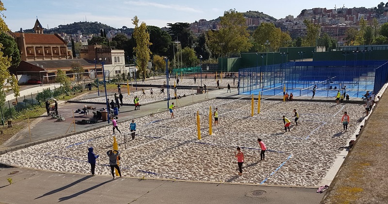 Primers guanyadors de la Liga d’Hivern de Vòlei Platja