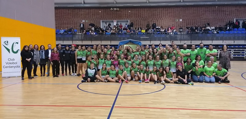 Emotiva presentació d’equips del CV Cerdanyola