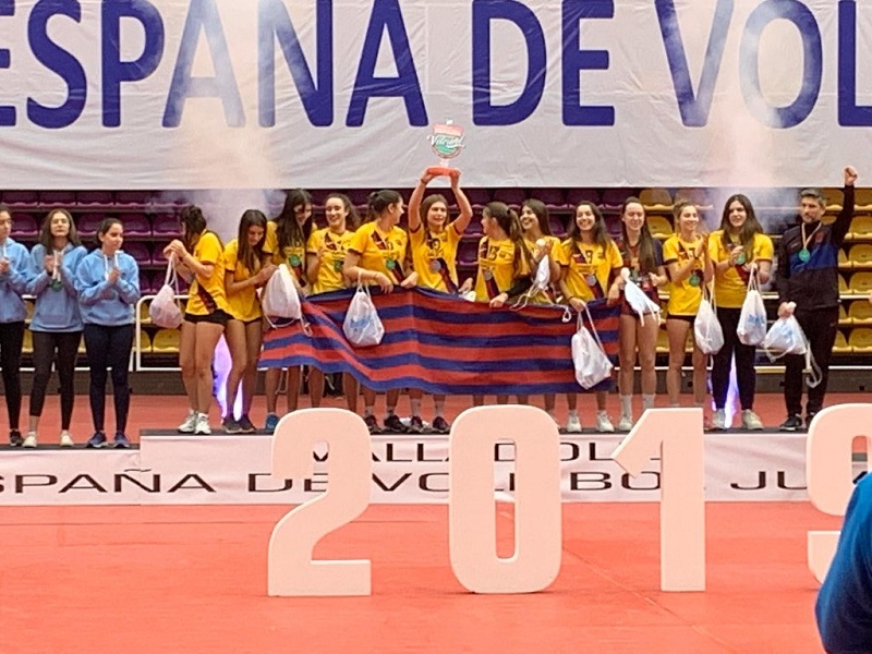 Els equips catalans tornen de la Copa Espanya carregats de títols
