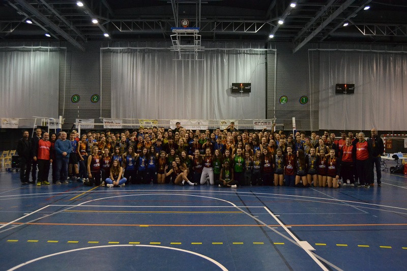 El millor voleibol de base es troba al Campionat de Seleccions Territorials de Blanes
