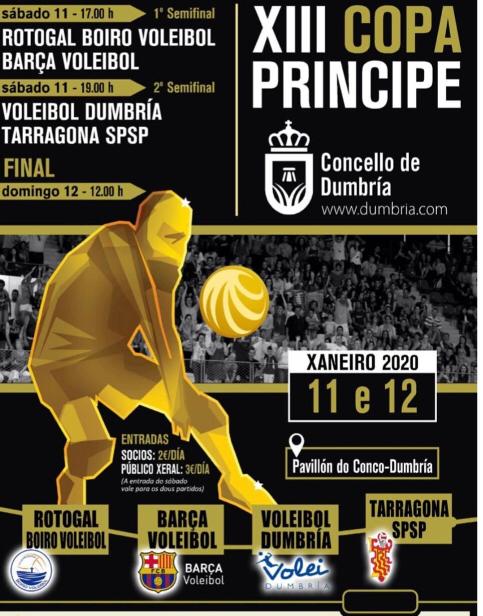 Barça Voleibol i Tarragona SPSP camí de la Copa Príncipe