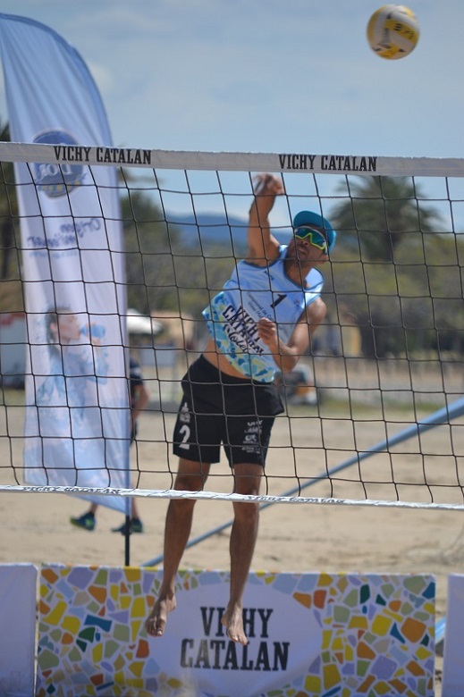 Cinc anys de Vichy Catalan amb el Campionat de Catalunya de Vòlei Platja
