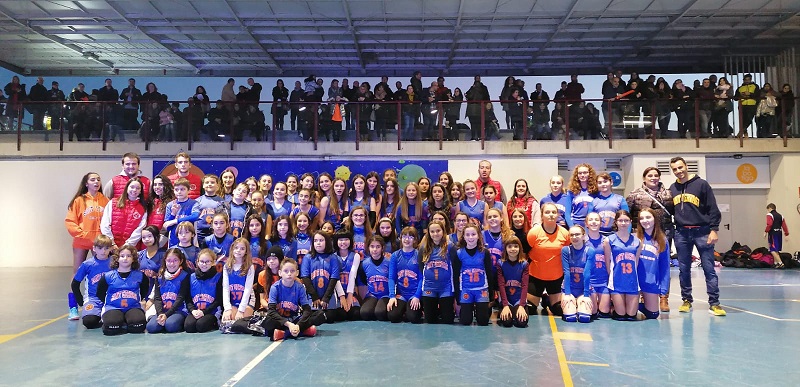 Festa a l’Escola Sant Gervasi en la presentació dels seus esportistes