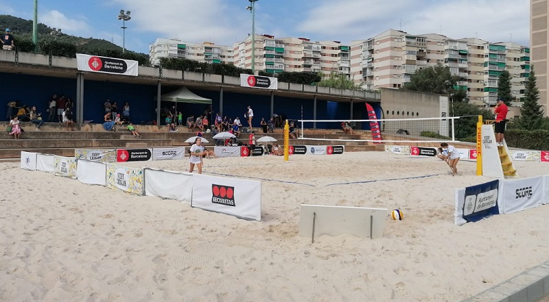 La prova de la Lliga d´Hivern de Vòlei Platja es trasllada al CM de Tennis de la Vall d´Hebron