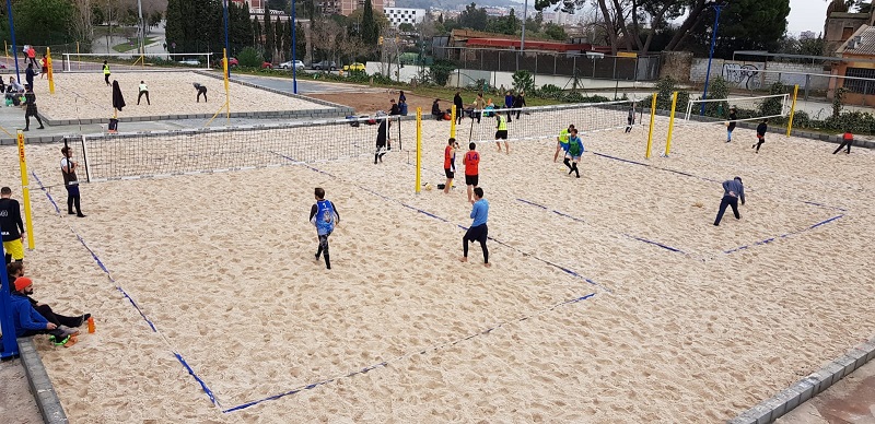 Serra – Bahrle i Adamek – Rastelli campions a l’equador de la Lliga d’Hivern de Vòlei Platja