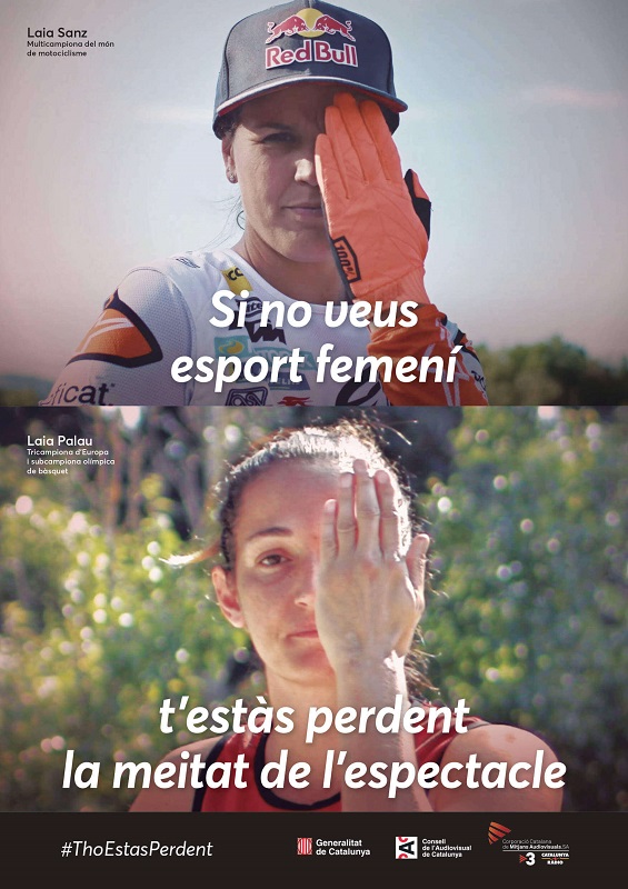 Suma’t a la campanya #t’hoestasperdent i impulsa l’esport femení
