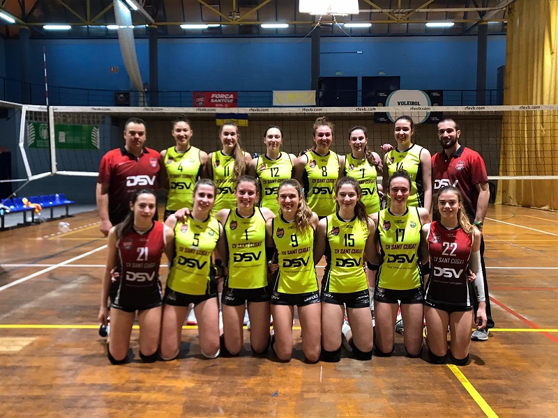 El DSV CV Sant Cugat campió de la Superliga Júnior Femenina