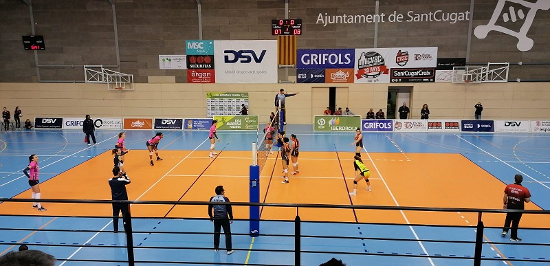 El DSV CV Sant Cugat suma un punt i segueix aspirant a la permanència
