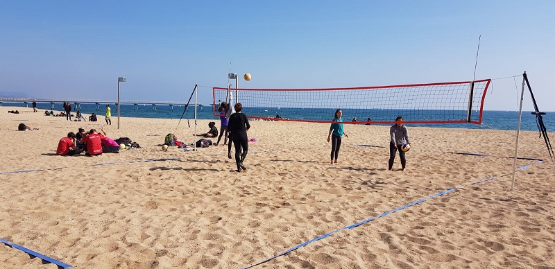 Kadri Puri tricampiona de la Lliga d’Hivern de Vòlei Platja