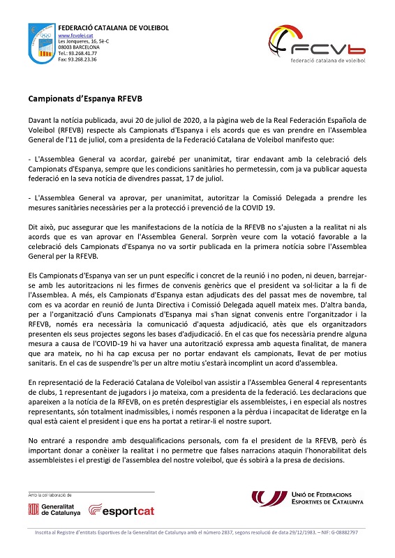 Campionats d’Espanya RFEVB