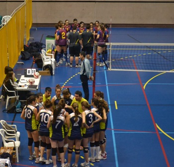 CV Vall d’Hebron i CVB Barça debuten avui al Campionat Espanya infantil femení
