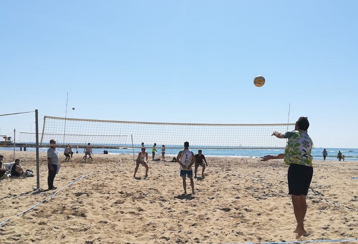 Gran final de la Lliga d’Hivern de Vòlei Platja a Vilanova
