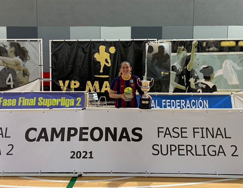 Títol i ascens a Superlliga pel CVB Barça