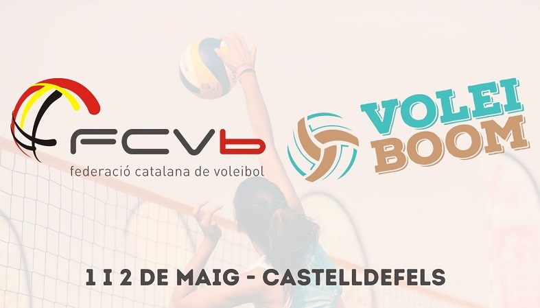 Voleiboom , el vòlei platja arriba a Castelldefels