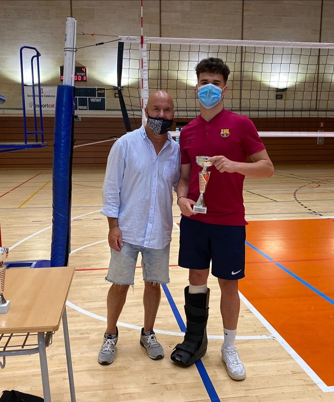 Barça Voleibol i Finques Tarraco SPSP representants juvenils al Campionat d’Espanya