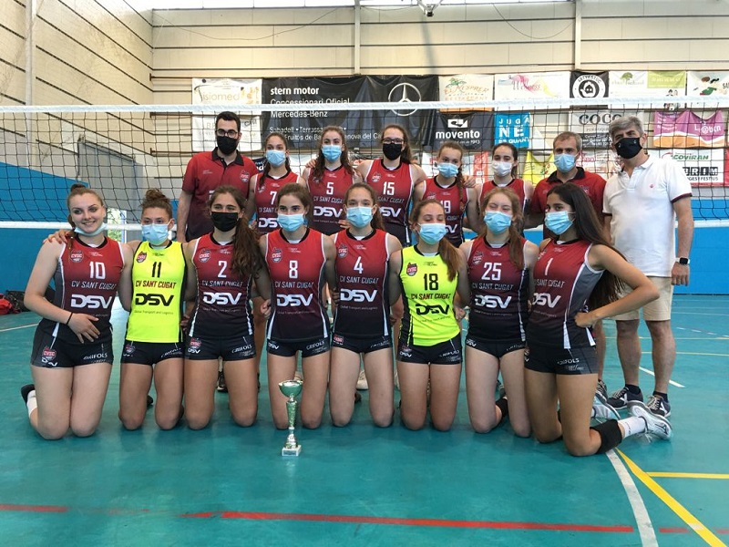 El DSV CV Sant Cugat Campió de Catalunya cadet i juvenil