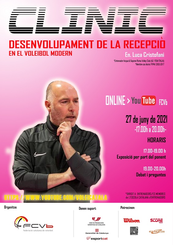 Luca Cristofani presenta el desenvolupament de la recepció en el voleibol modern
