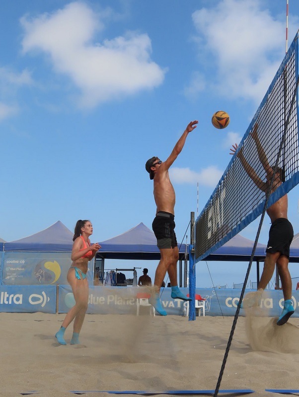 Diumenge es corona als primers campions de Catalunya de Vòlei Platja 2x2 mixt