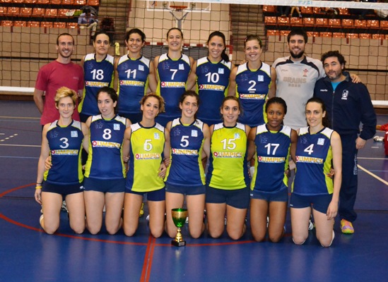 El CV Vall d’Hebron, nou campió de la Lliga Catalana de Superlliga femenina