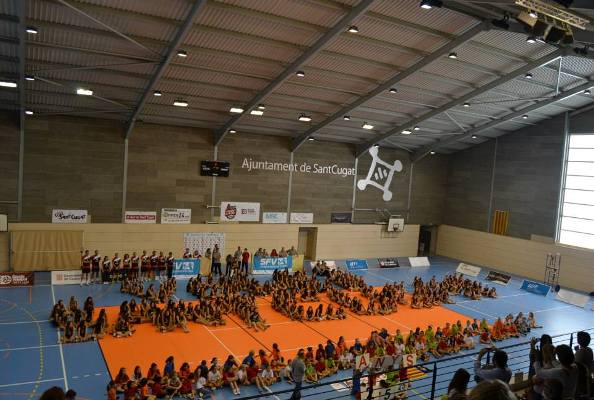 Innovadora presentació d’equips del CV Sant Cugat