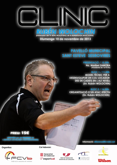 L’argentí Rubén Wolochin, ponent del primer clínic d’entrenadors 2013/14