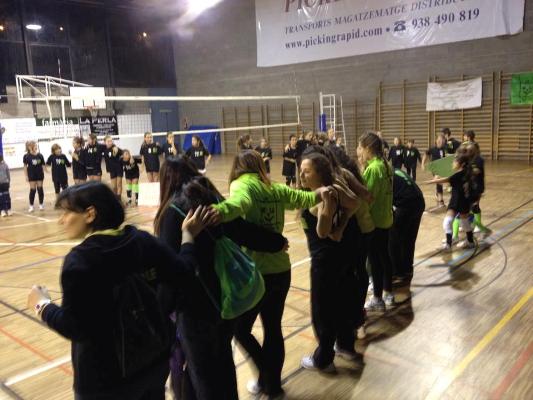 Eduvolei es presenta amb missatge