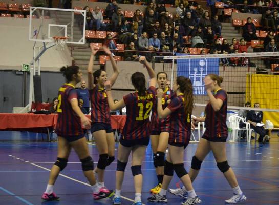 Copa SM La Reina 2014: El CVB Barça torna a anar-se'n ‘de copes’