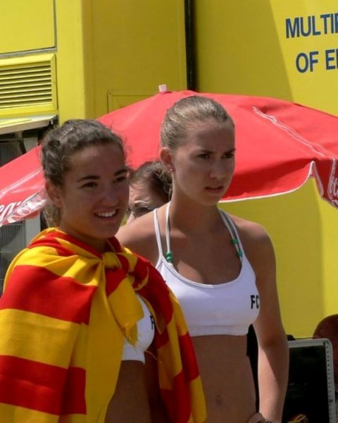 Bonet-Palet afronten amb il•lusió la seva participació a l’Europeu Sub’18 de Vòlei Platja