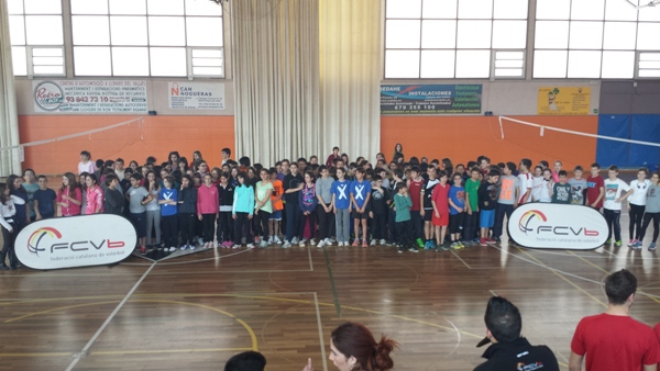 Trobada de promoció de vòlei a Llinars del Vallès dins l’esdeveniment ‘Tots Junts Esportius’